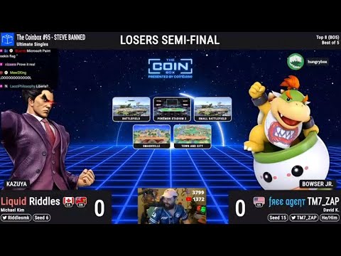 Riddles (Kazuya) vs TM7_ZAP (Bowser Jr.) - Losers Semis | 13 Mar 24'