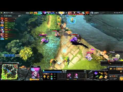 Dota 2 | Team Liquid Vs 4 Clovers & Lepricon | Frankfurt Major 2015 - Qualifiers | GAME 1