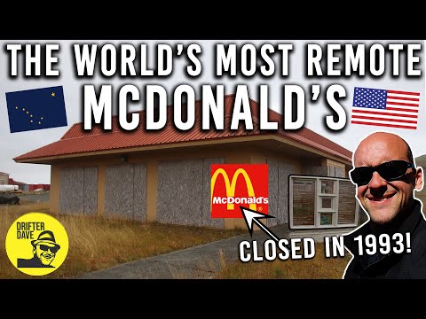 I visited an ABANDONED MCDONALD'S on a remote island halfway across the Pacific (Adak Island Alaska)