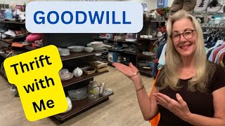 Shopping for home goods at Goodwill |Thrift With Me