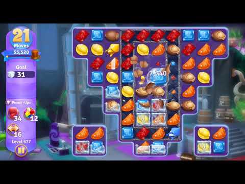 Wonka's World of Candy Level 677 NO BOOSTERS - A S GAMING ✔