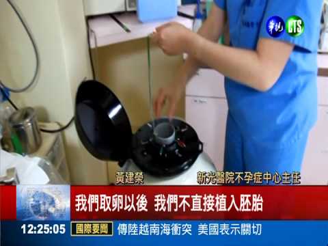 試管嬰兒技術突破! 懷孕率達6成