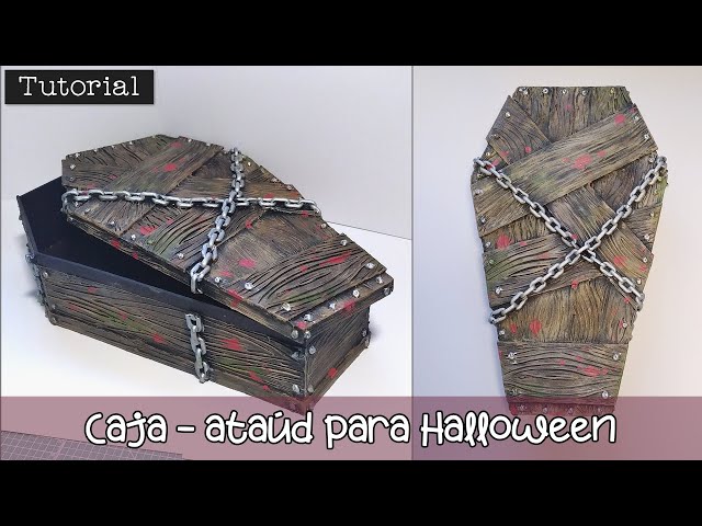 Vídeo relacionado con HEMOTON Caja Organizador De Joyas De Halloween Ataúd y Ataúd Accesorios De Ataúd Anillo De Ataúd Joyas De Ataúd Víspera De Todos Ataúd En Miniatura Decoraciones Broma De Madera