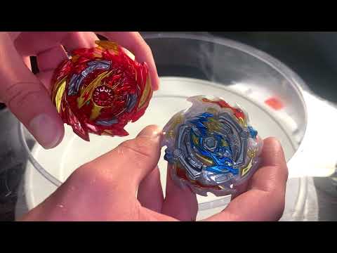 Four bladed upper: Ace Dragon St Ch Zan vs Super Hyperion Xc 1A ~ CSB’s 42 | Drum vs Hyuga Beyblade