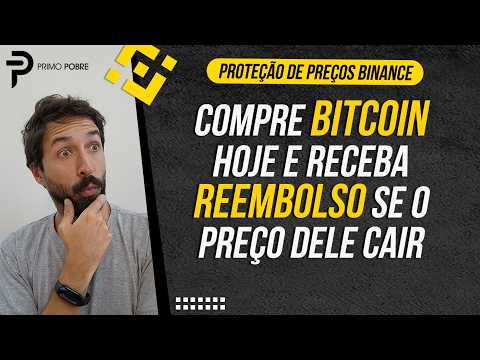 Bitcoin com PROTEÇÃO DE PREÇOS | Price Protection Binance