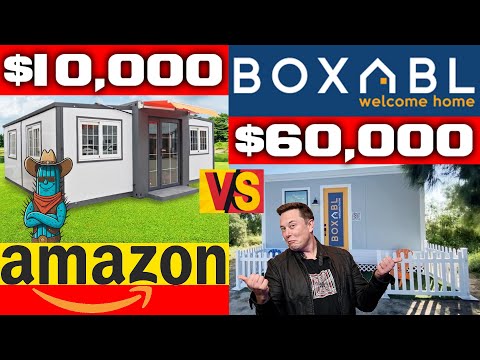 Amazon Tiny Home for $10K vs Elon Musk’s $60K Boxabl Casita | Best Tiny House for Your Money
