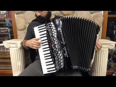 4931 - Black Paolo Soprani Piano Accordion LMMM 41 120 $2999