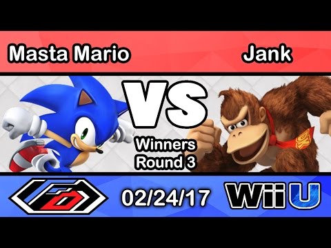 MFDGA 7 - FD | Masta Mario (Sonic) vs Jank (DK) Winners Round 3 - Smash Wii U