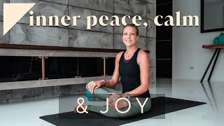 Yin Yoga for Inner Peace, Calm and Joy