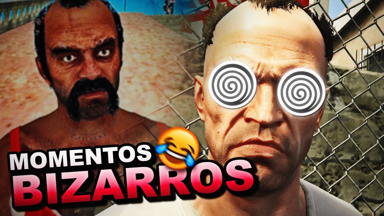 TOP 5 MOMENTOS MAIS DOIDOS E BIZONHOS DO TREVOR EM MISSÕES em GTA 5