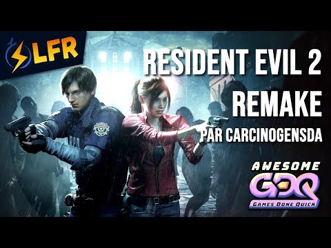 Resident Evil 2 Remake en 1:27:57 (Claire 1st Hardcore No Damage Attempt) [AGDQ2024]