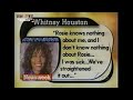 Whitney Houston & Rosie O'Donnell Access Hollywood Report 1998