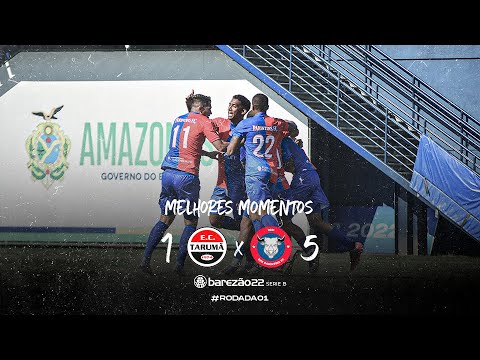Tarumã 1 X 5 RPE Parintins FC | Melhores Momentos | #RODADA01 #Barezão22SérieB