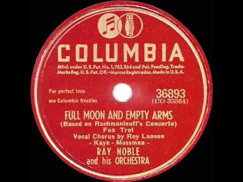 1946 HITS ARCHIVE: Full Moon And Empty Arms - Ray Noble (Snooky Lanson, vocal)