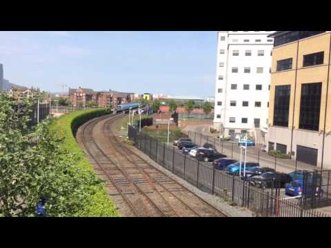 Rare!! Irish Rail GM (075) transfers failed 201 Class Locomotive (8209)