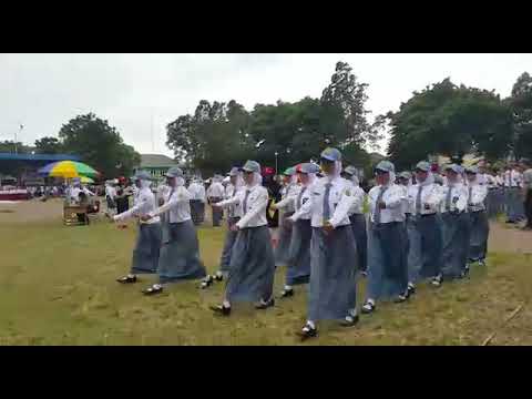 variasi formasi paskibra SMK mathla'ul Anwar KoTang