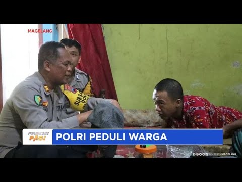 KAPOLRES MAGELANG SALURKAN BANTUAN KE PENYANDANG DISABILITAS