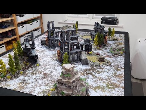 Star Shatter Necrons vs Dark Angels, Warhammer 40k battle report