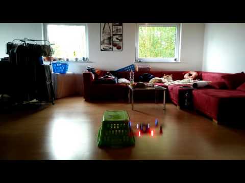 Micro brushed ZMR test flight