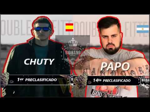 Papo Vs Chuty - FINAL - BigBang Festival l Double AA l AUDIO