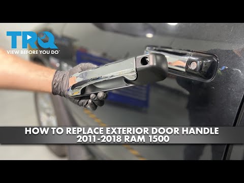 How to Replace Exterior Door Handle 2011-2018 Ram 1500