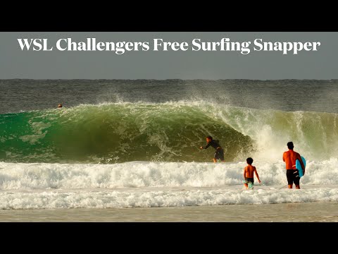 WSL Challengers Destroy Snapper Rocks - Free Surfing - April 2024