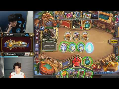 Match of the Day: Flurry vs Surrender - Hearthstone Grandmasters Asia-Pacific S2 2019 - Week 3