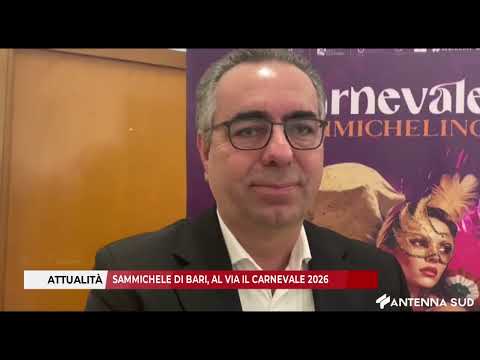 January 17, 2026 - Sammichele di Bari, Carnival 2026 Kicks Off