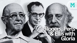 Three Therapists, One Client: Carl Rogers, Fritz Perls & Albert Ellis.