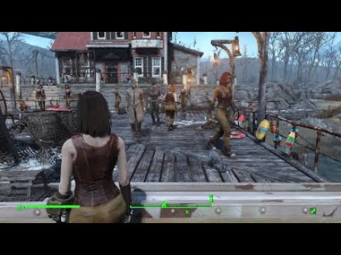 Fallout 4 pt.54 My Fly Girls And Nick Are Headed To A New Land!! w/CaptClowny