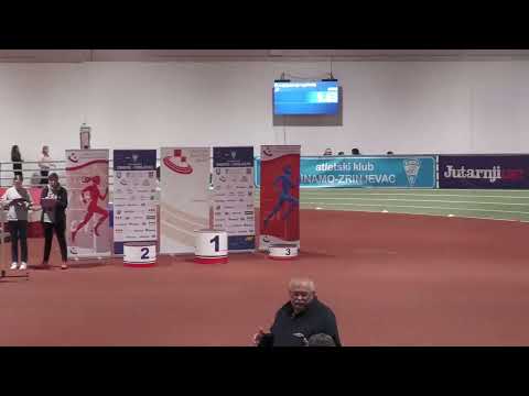 55m prepone MLAĐE KADETKINJE [Ž], 2 skupine - Dvoranski miting Dinamo Zrinjevac 2023