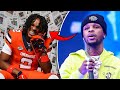 Rapper Nau Jour Toosii Football Highlights Toosii Playing Syracuse Football