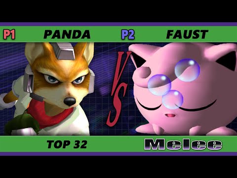 S@X 403 Online Top 32 - Panda (Fox) Vs. Faust (Jigglypuff) Smash Melee - SSBM