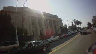 preview picture of video 'ContourHD 1080p Downtown Martinez California on a Bicycle Road Bike Helmet Cam 8/3/2010 960p 135d'