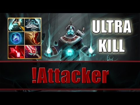 !Attacker plays Storm Spirit beyond GODLIKE - Dota 2