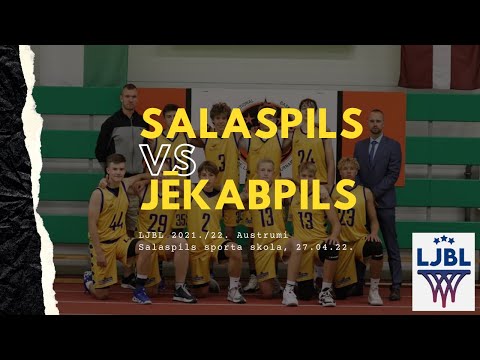 LJBL U16/U17 Salaspils - Jēkabpils TIEŠRAIDE [27.04.22.]