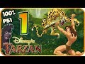 Tarzan Walkthrough Part 1 100 PS1 N64 PC Welcome To The Jungle