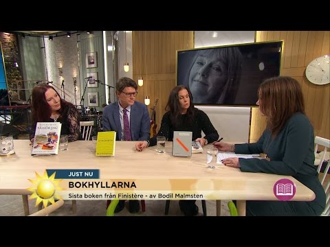 Det här ska du läsa av Bodil Malmsten - tre boktips - Nyhetsmorgon (TV4)