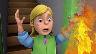 Fire in the Wholefish Cafe! 🔥Fireman Sam | Safe with Sam: Home | Safety Cartoons for Kids