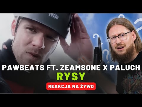 Pawbeats ft. Zeamsone x Paluch "RYSY" | REAKCJA NA ŻYWO 🔴