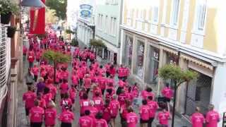 preview picture of video 'Pinklauf 2014 in Bad Brückenau'