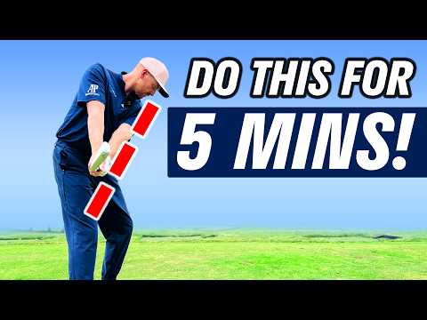 This Golf Swing Drill Took 5 MINUTES And Worked INSTANTLY!