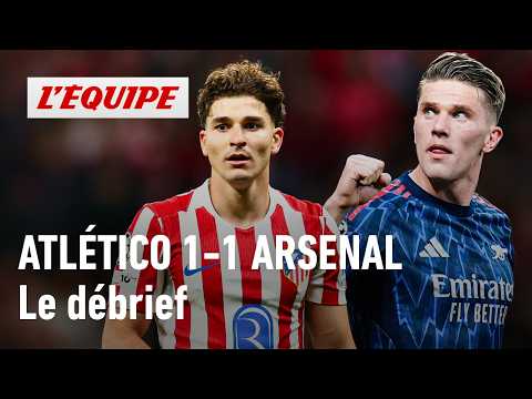 Atlético 1-1 Arsenal : Un nul sous tension qui laisse tout ouvert avant le retour, le débrief
