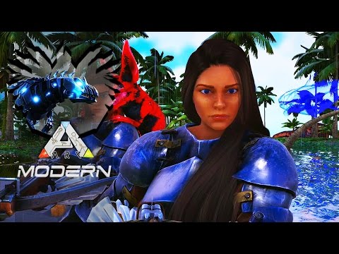 🔴 ARK MODERN T4 EP08   Conquistamos Um Set de Flak Todo Ascendant!