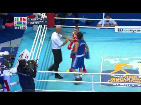 Men's Light (60kg) - Quarter Final - Domenico VALENTINO (ITA) vs Elvin ISAYEV (AZE)