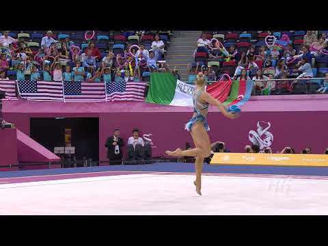 2019 Rhythmic Worlds, Baku (AZE) – Kseniya MOUSTAFAEVA (FRA), qualifications Ball