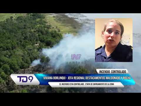 INCENDIO FORESTAL ENTRE P. DEL DIABLO Y LA ESMERALDA: MANTIENEN TAREAS DE LIQUIDACIÓN Y ENFRIAMIENTO