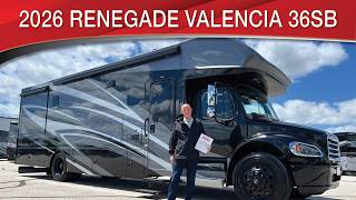 A preview image of the linked video showcasing 2026 Renegade Valencia 36SB