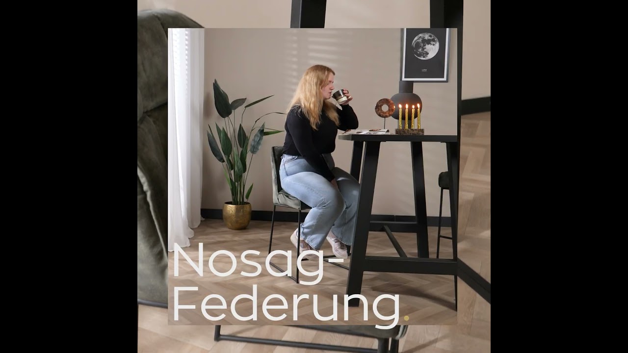 Barhocker Janna Samt anthrazit 82 cm