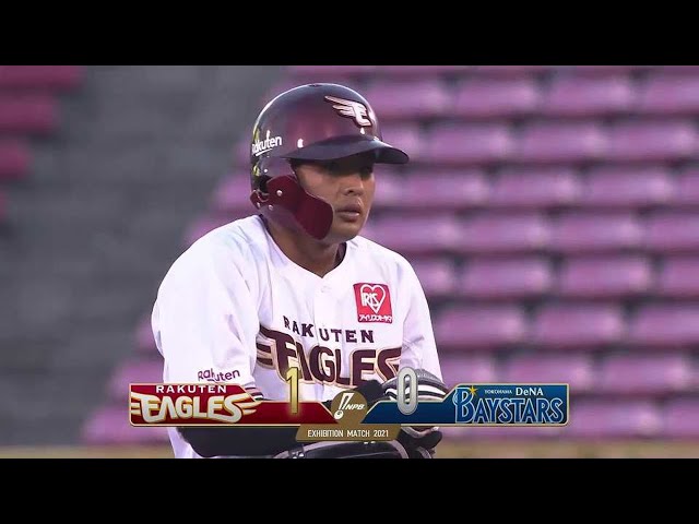 【2回裏】イーグルス・黒川 先制のタイムリーヒットを放つ!! 2021/7/30 E-DB(エキシビションマッチ)